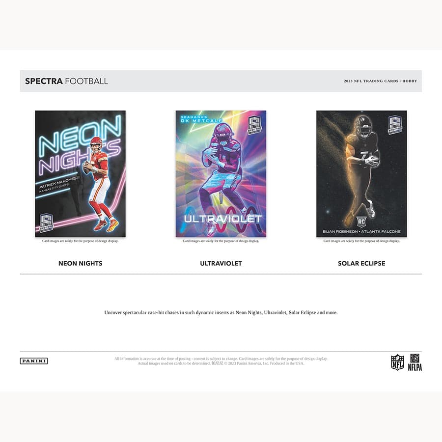 Panini Spectra NFL Football 2023 - Hobby Box