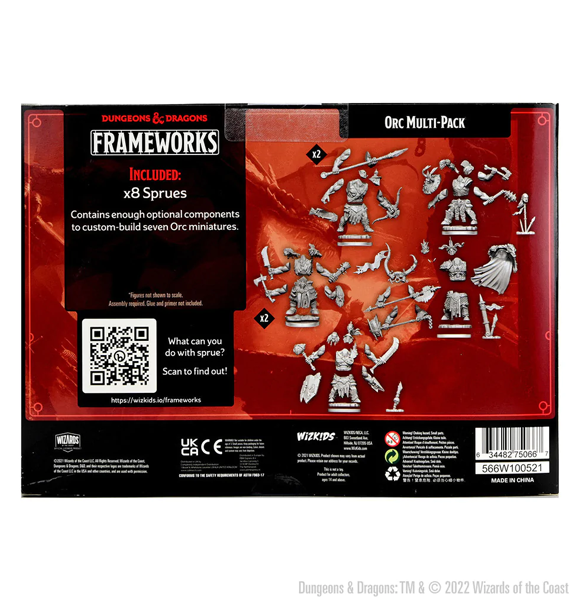 Dungeons & Dragons: 5th Ed. - Frameworks - Orcs (7 pcs)