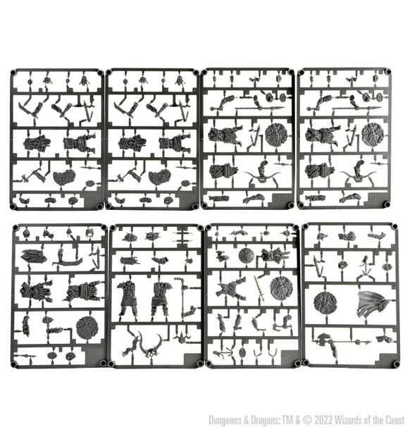 Dungeons & Dragons: 5th Ed. - Frameworks - Orcs (7 pcs)