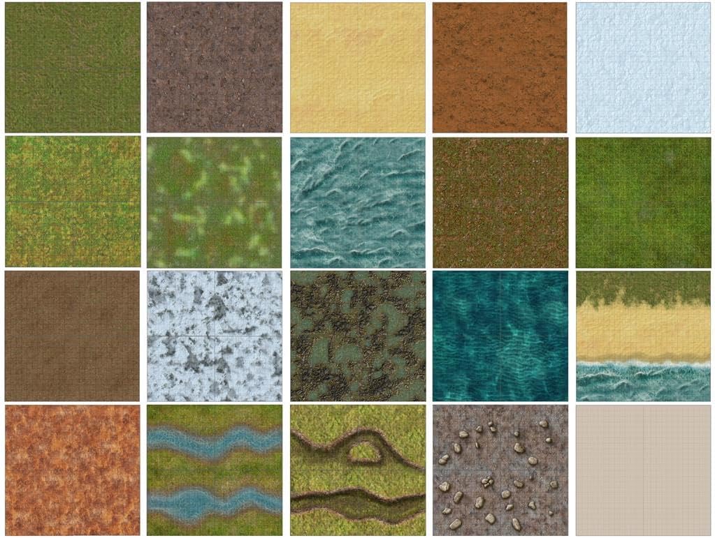 Battle Map Kit The Terrain Set Build Your Own Battle Map Kit (English) – Card Collective